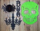 V36733 - Boo Door Hanger Decoration - BOO.85G 12/PK
